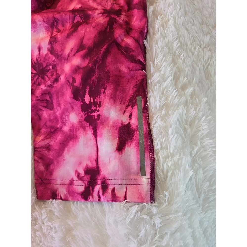 Womens DANSKIN fitness Capris Sz L workout yoga gym running hiking sexy hot - Picture 7 of 13